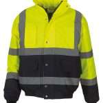 Hi-vis classic two-tone bomber jacket