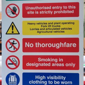 Site Safety Signs