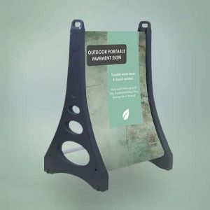 Outdoor Portable Pavement Sign